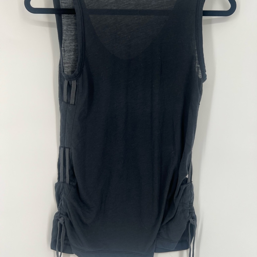 AllSaints Sleeveless Ruched Tank Top – XS – Made in Portugal